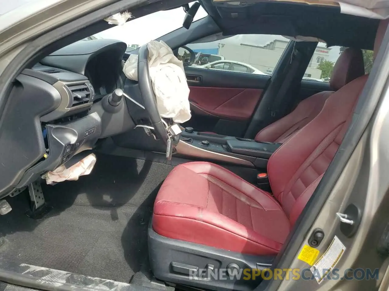 7 Photograph of a damaged car JTHBA1D26K5092565 LEXUS IS 2019