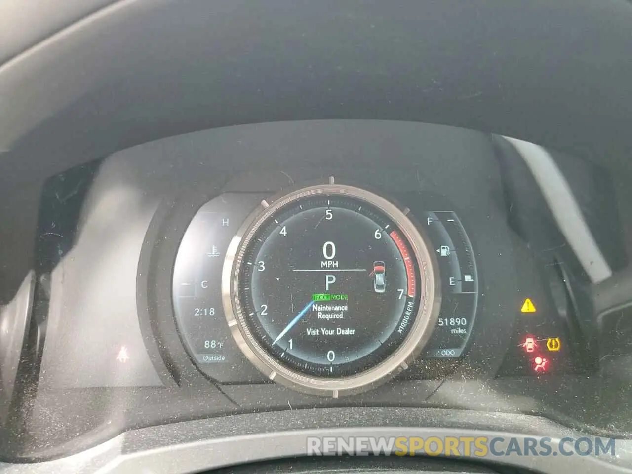 9 Photograph of a damaged car JTHBA1D26K5092565 LEXUS IS 2019