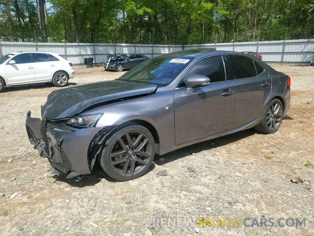 1 Photograph of a damaged car JTHBA1D26K5092761 LEXUS IS 2019