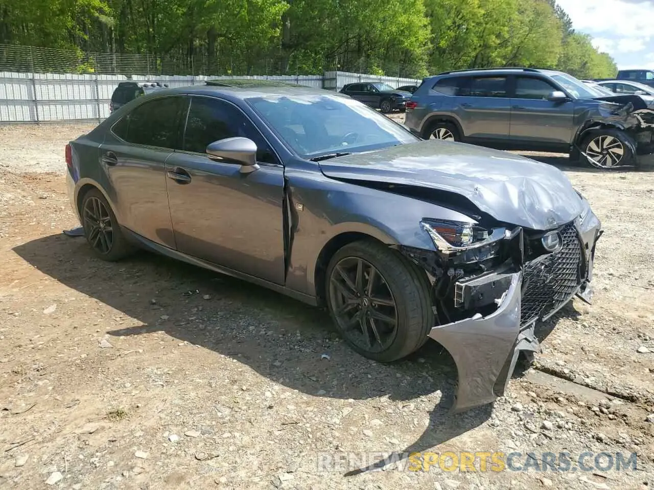 4 Photograph of a damaged car JTHBA1D26K5092761 LEXUS IS 2019