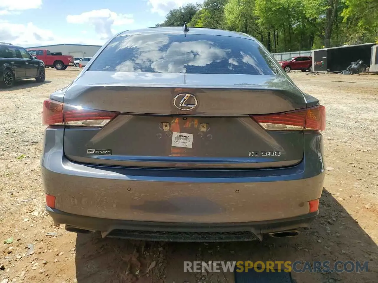 6 Photograph of a damaged car JTHBA1D26K5092761 LEXUS IS 2019