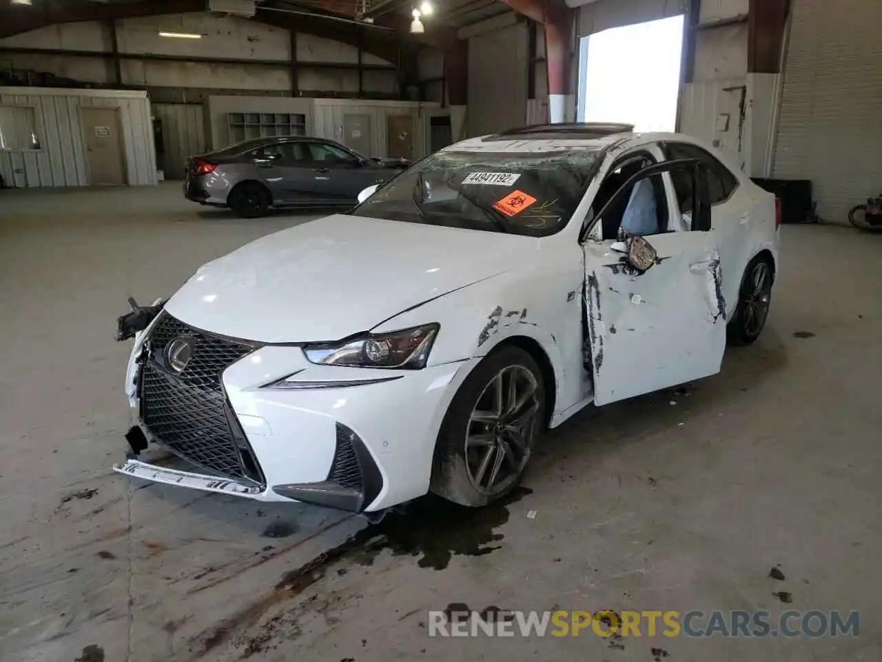 2 Photograph of a damaged car JTHBA1D26K5096213 LEXUS IS 2019