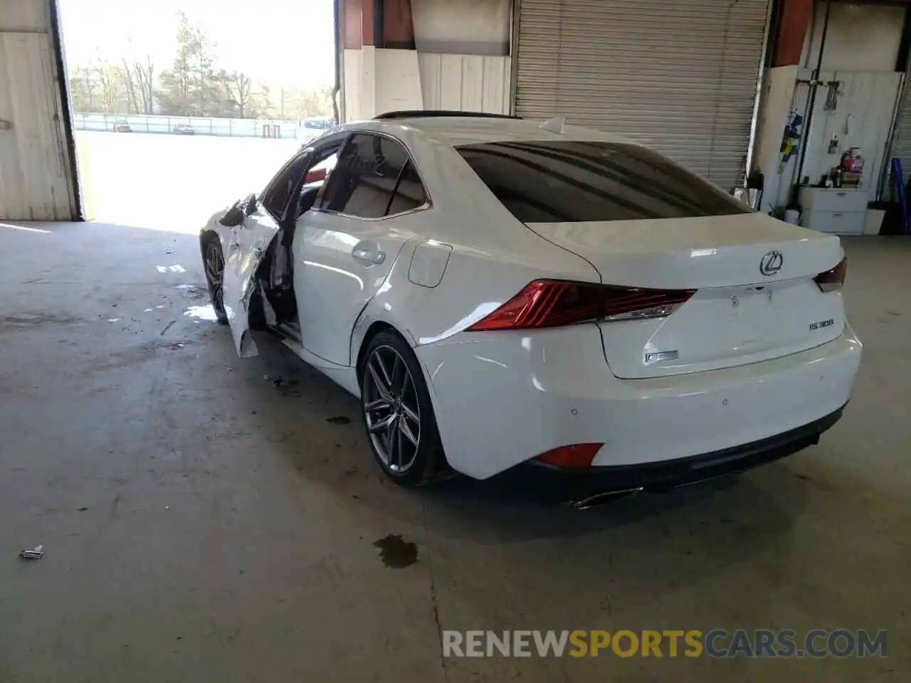 3 Photograph of a damaged car JTHBA1D26K5096213 LEXUS IS 2019