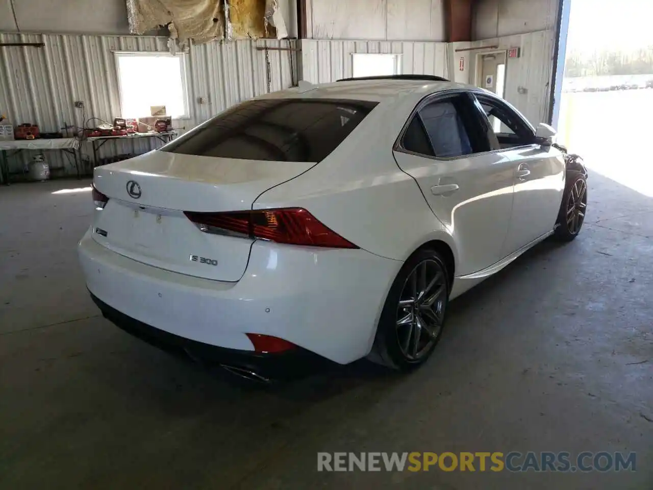 4 Photograph of a damaged car JTHBA1D26K5096213 LEXUS IS 2019