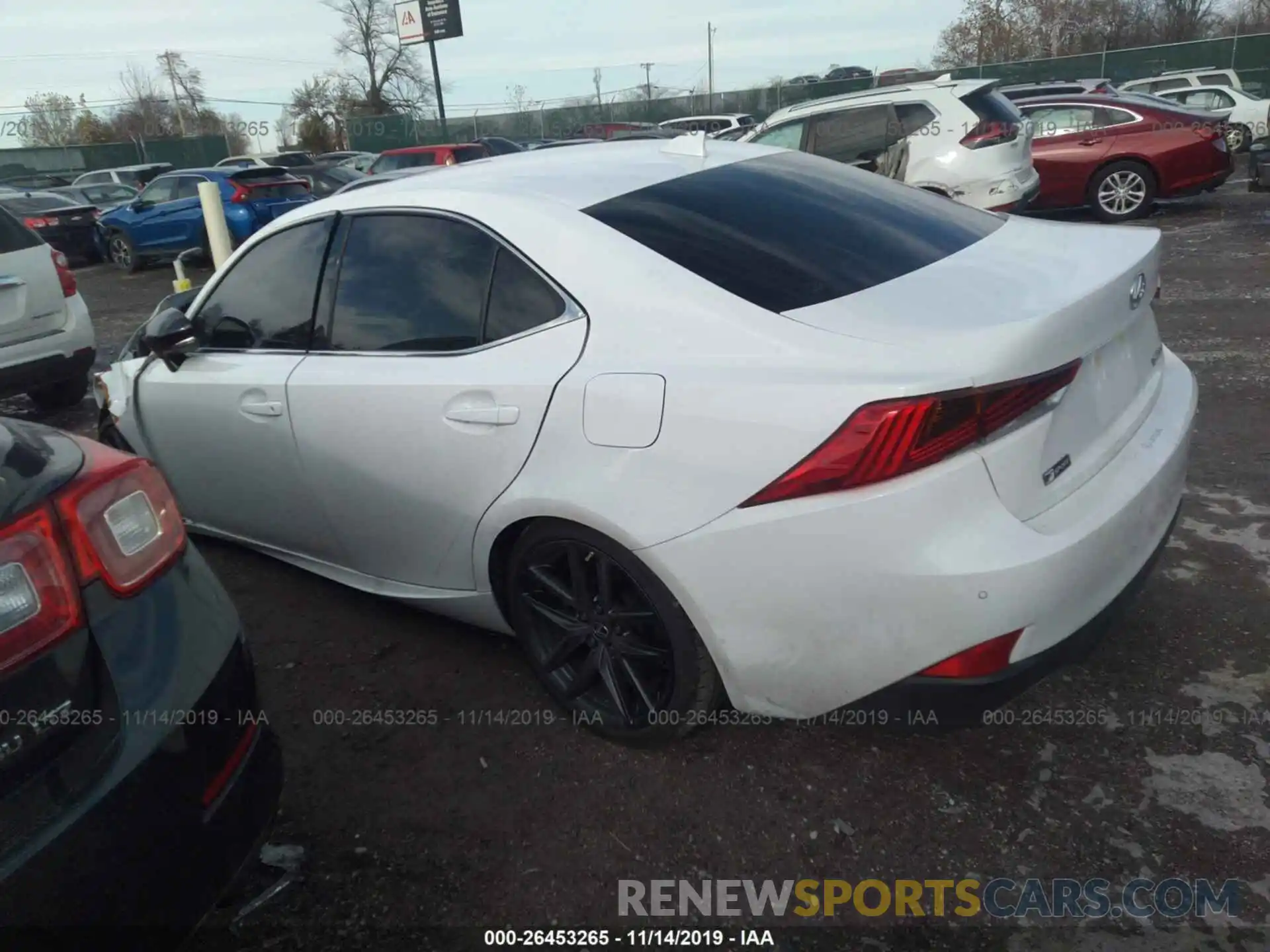 3 Photograph of a damaged car JTHBA1D26K5098463 LEXUS IS 2019