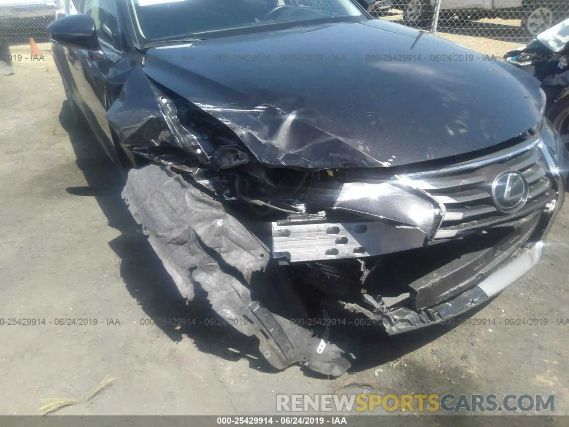 6 Photograph of a damaged car JTHBA1D27K5086807 LEXUS IS 2019