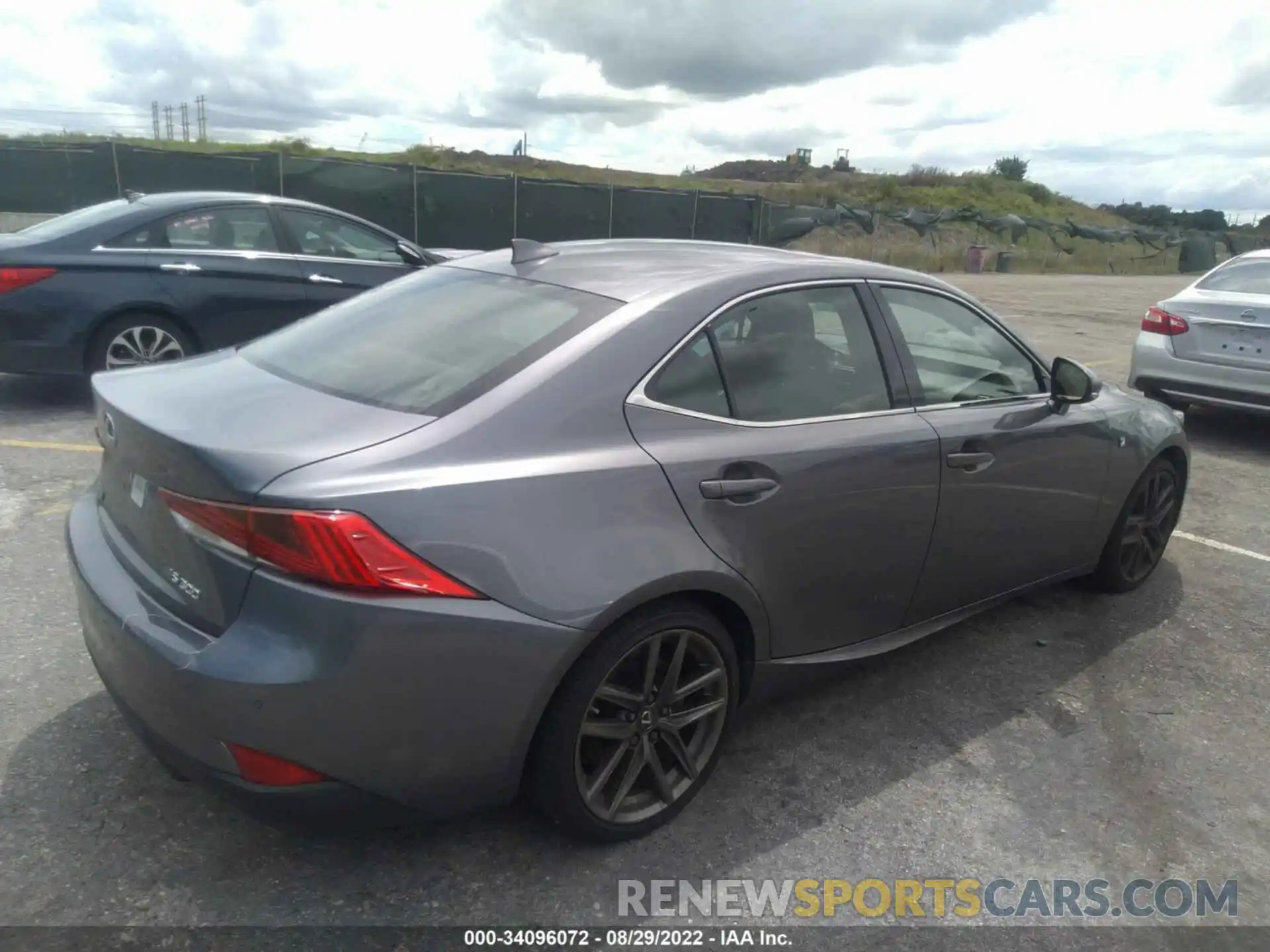 4 Photograph of a damaged car JTHBA1D27K5089044 LEXUS IS 2019