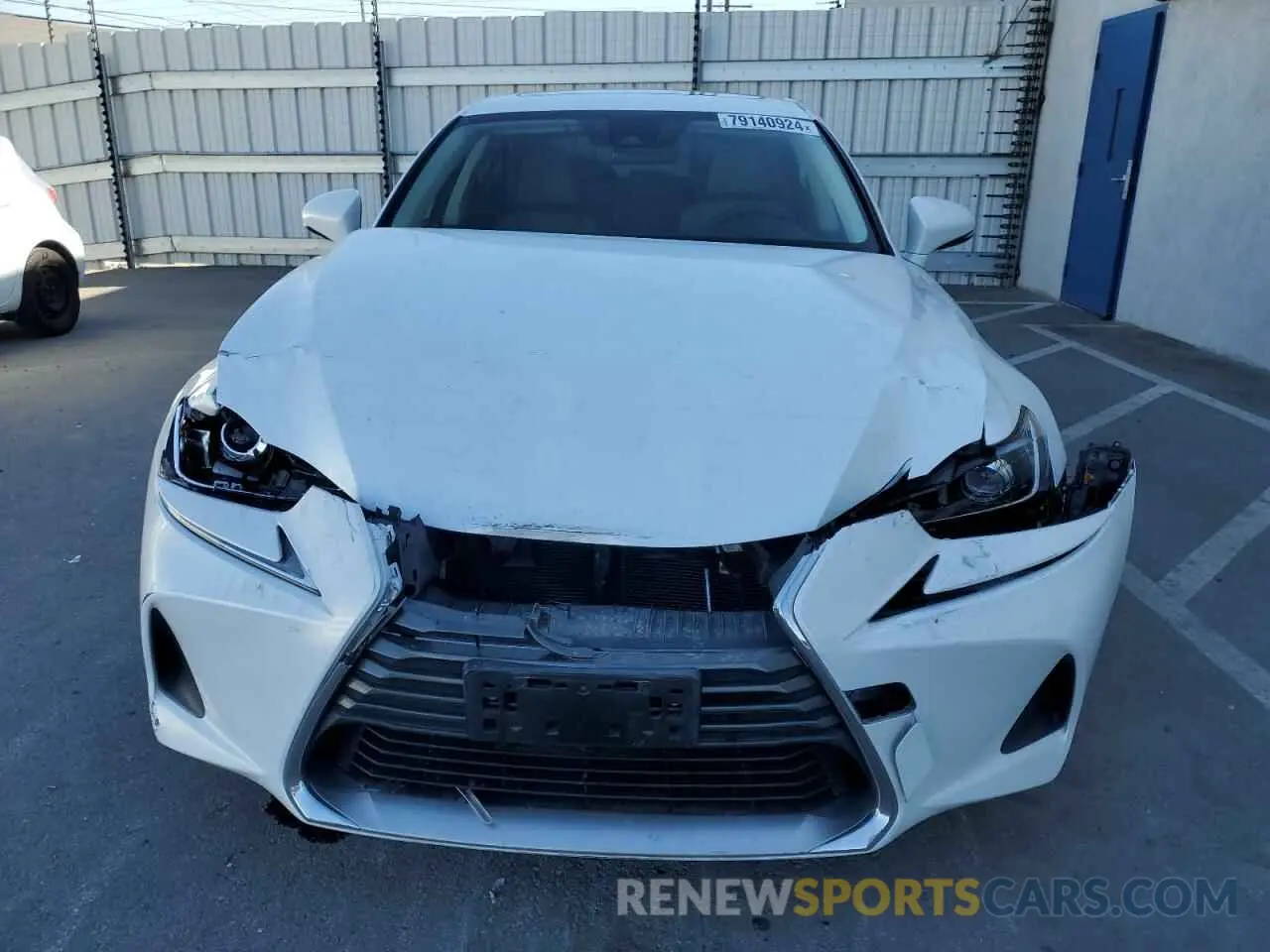 5 Photograph of a damaged car JTHBA1D27K5089867 LEXUS IS 2019
