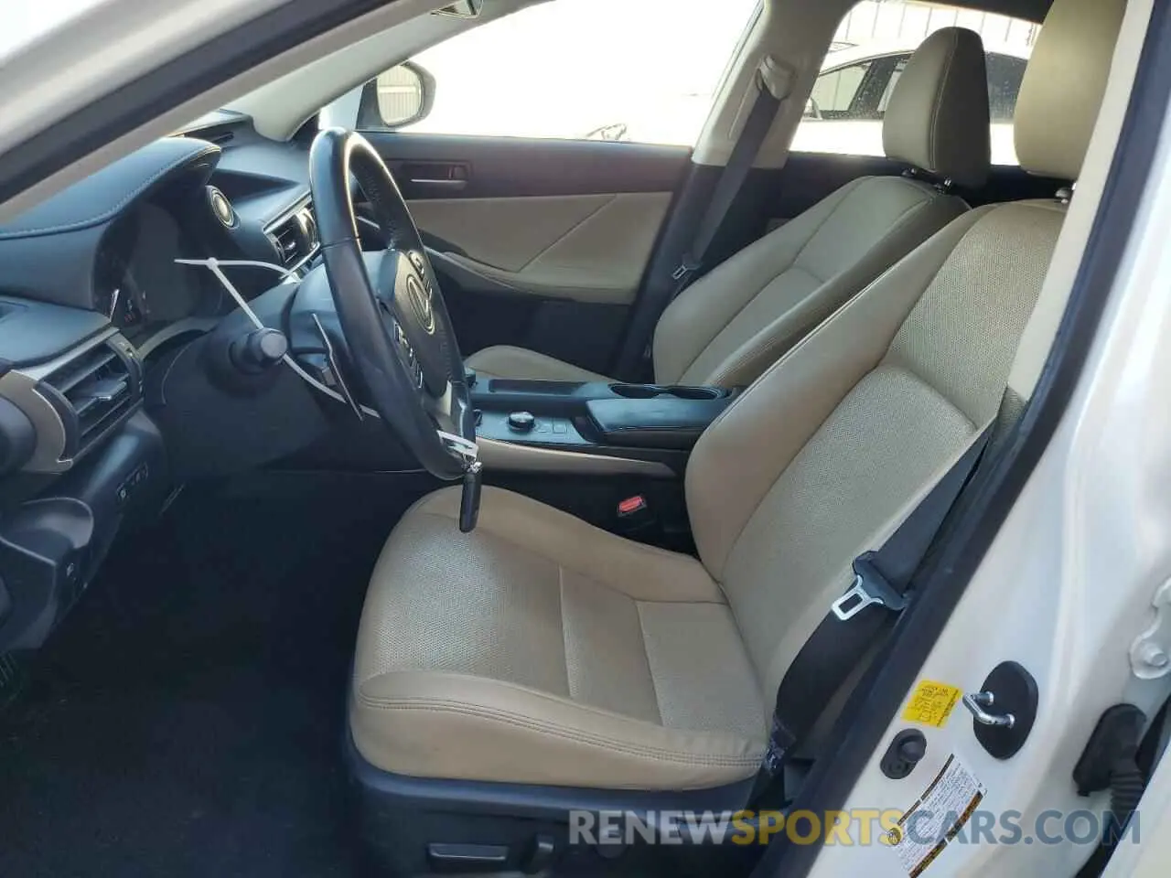 7 Photograph of a damaged car JTHBA1D27K5089867 LEXUS IS 2019