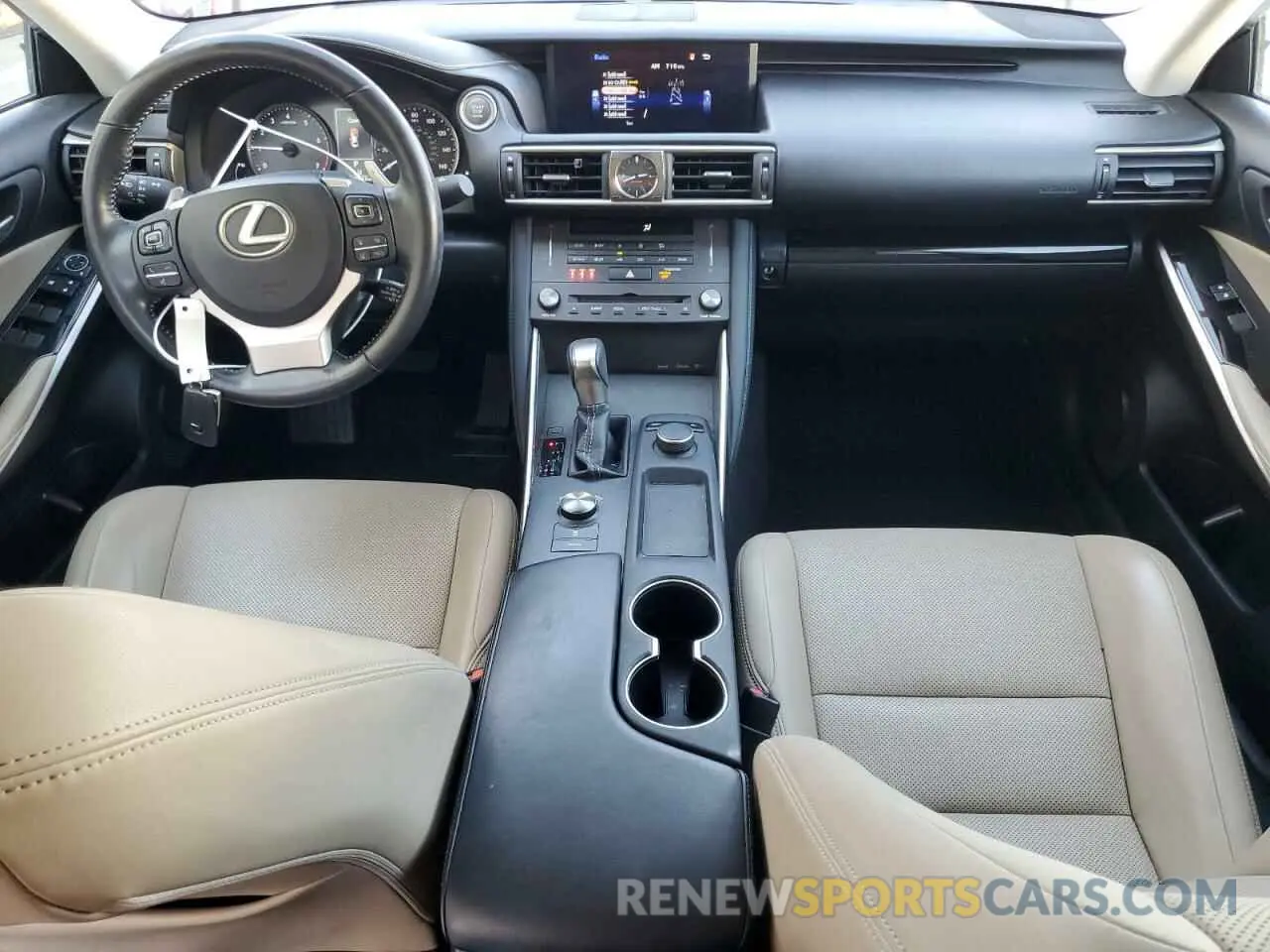 8 Photograph of a damaged car JTHBA1D27K5089867 LEXUS IS 2019
