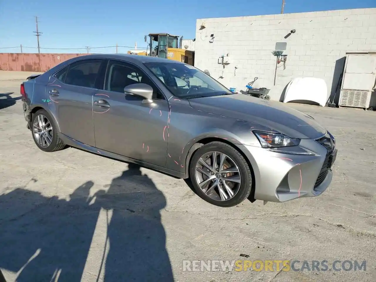 4 Photograph of a damaged car JTHBA1D27K5090114 LEXUS IS 2019