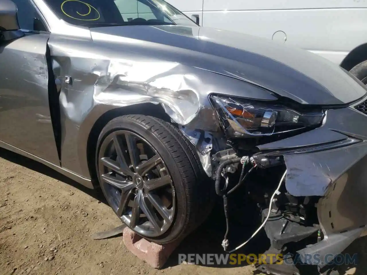 9 Photograph of a damaged car JTHBA1D27K5091182 LEXUS IS 2019