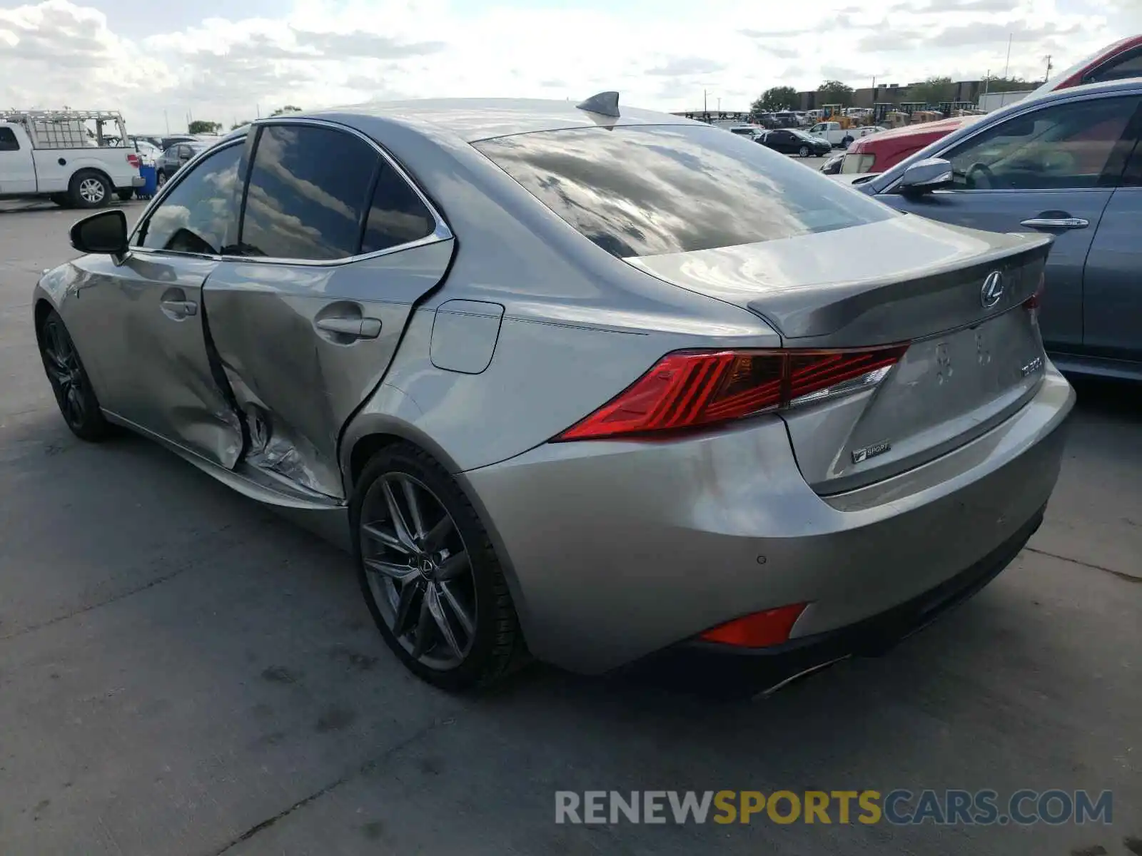 3 Photograph of a damaged car JTHBA1D27K5092526 LEXUS IS 2019