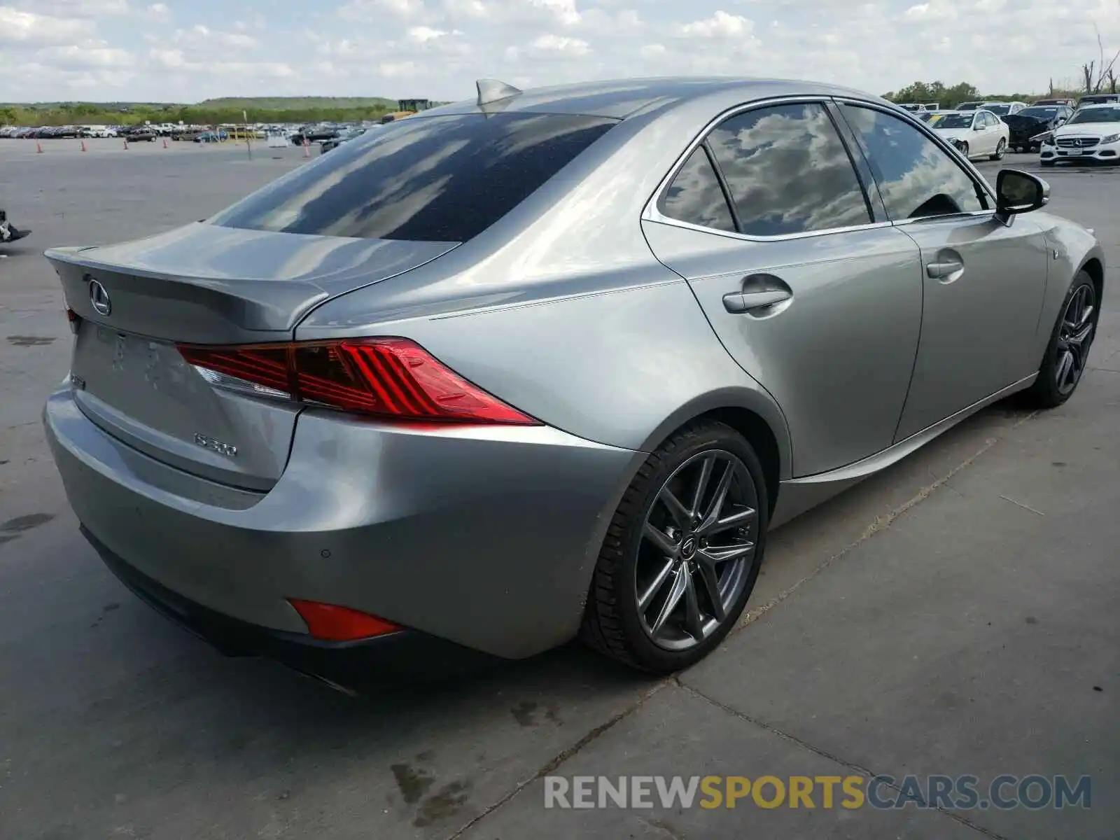 4 Photograph of a damaged car JTHBA1D27K5092526 LEXUS IS 2019