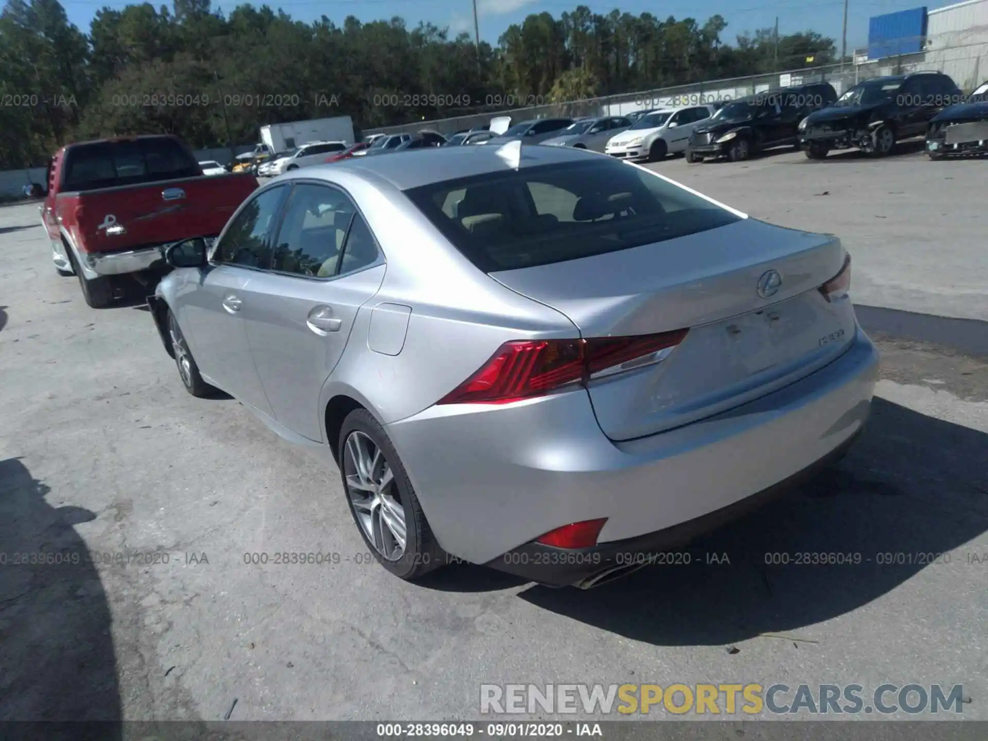 3 Photograph of a damaged car JTHBA1D27K5092834 LEXUS IS 2019