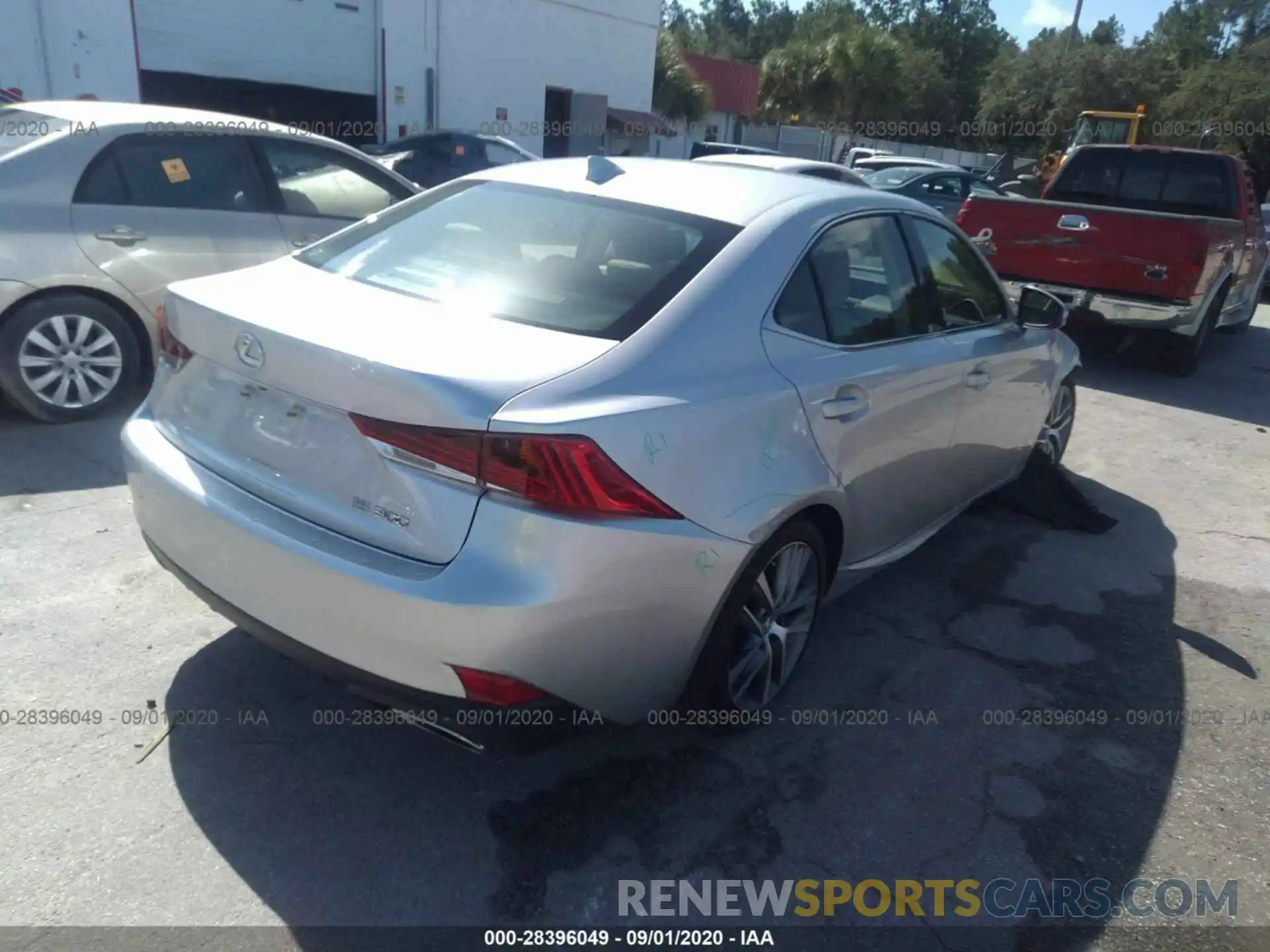 4 Photograph of a damaged car JTHBA1D27K5092834 LEXUS IS 2019