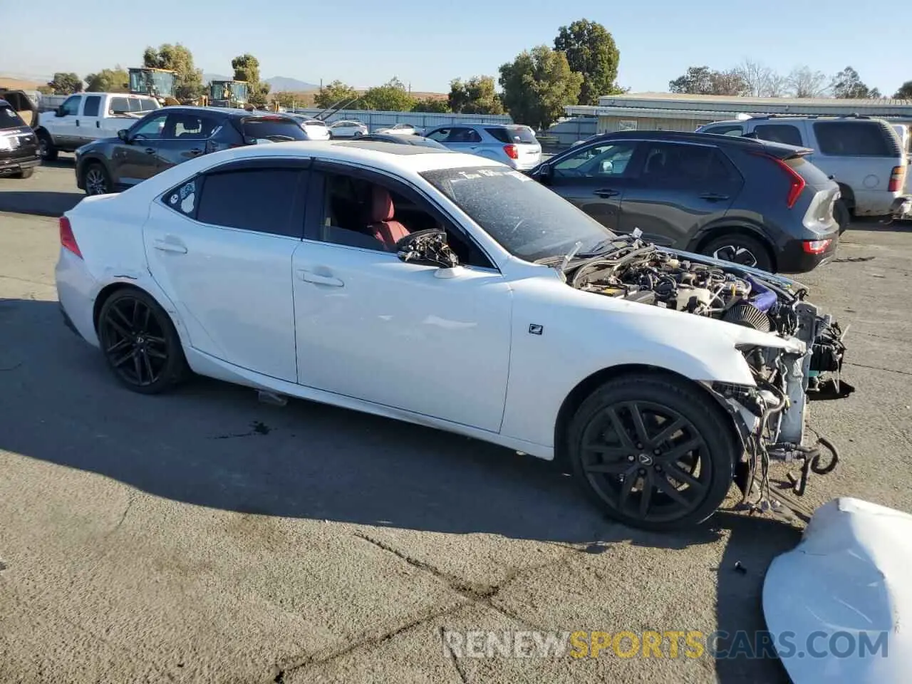 4 Photograph of a damaged car JTHBA1D27K5094177 LEXUS IS 2019