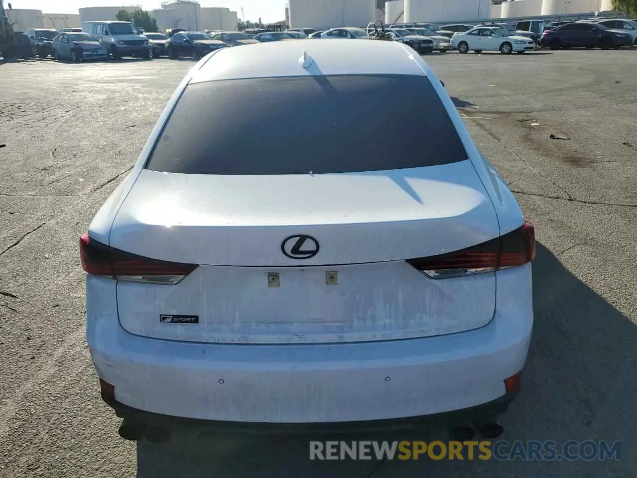 6 Photograph of a damaged car JTHBA1D27K5094177 LEXUS IS 2019
