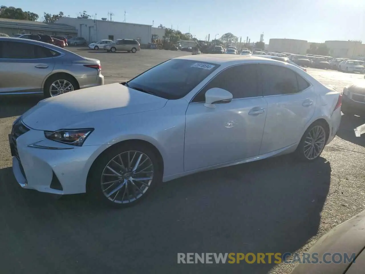 1 Photograph of a damaged car JTHBA1D27K5097273 LEXUS IS 2019