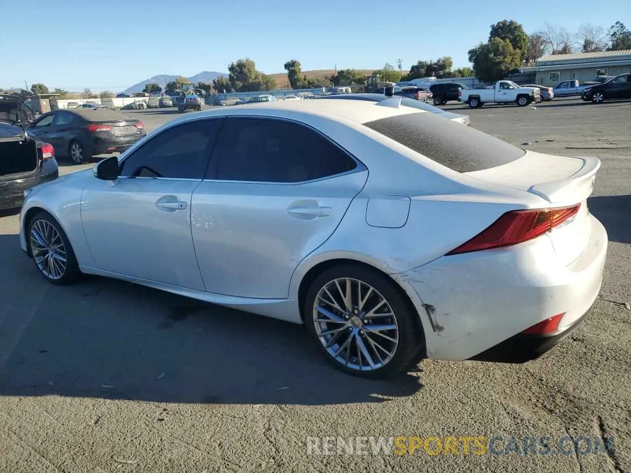 2 Photograph of a damaged car JTHBA1D27K5097273 LEXUS IS 2019