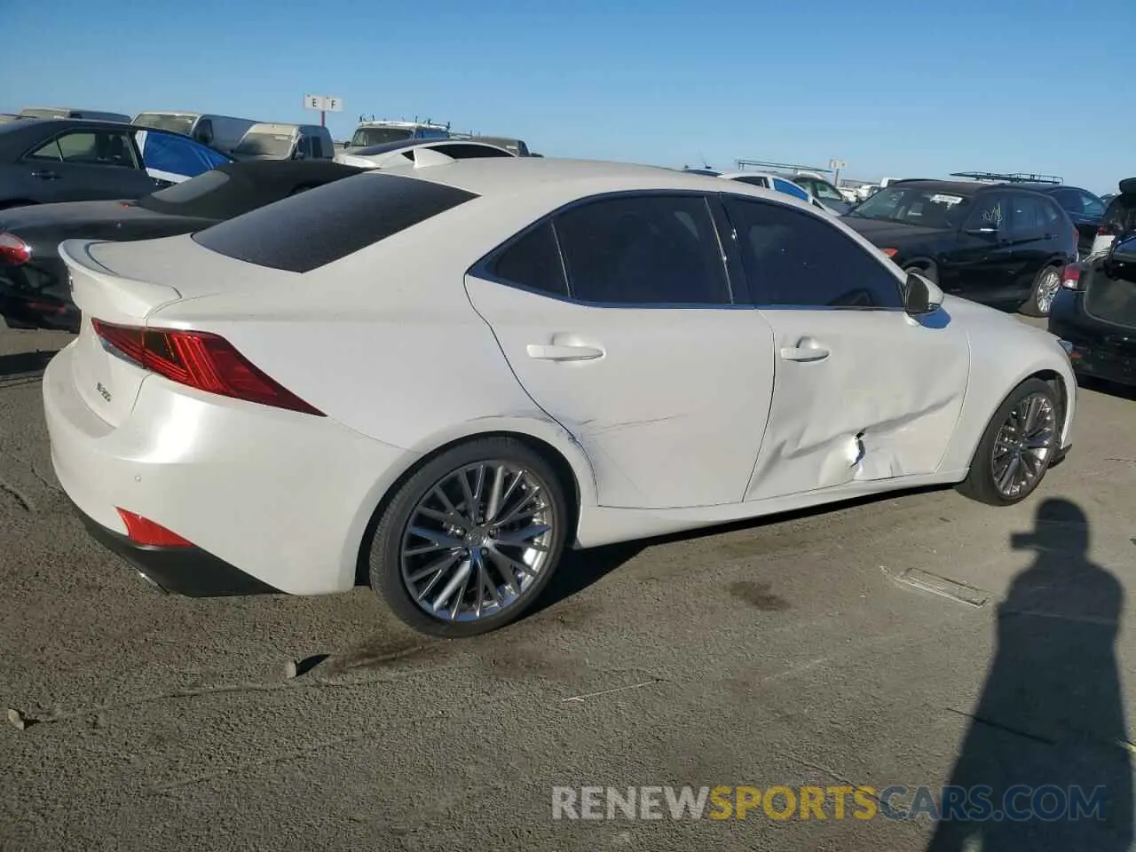 3 Photograph of a damaged car JTHBA1D27K5097273 LEXUS IS 2019