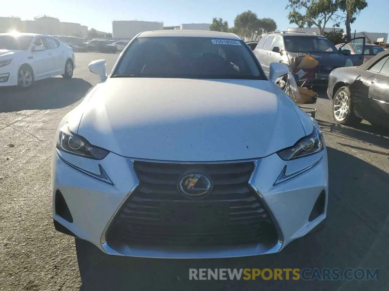 5 Photograph of a damaged car JTHBA1D27K5097273 LEXUS IS 2019