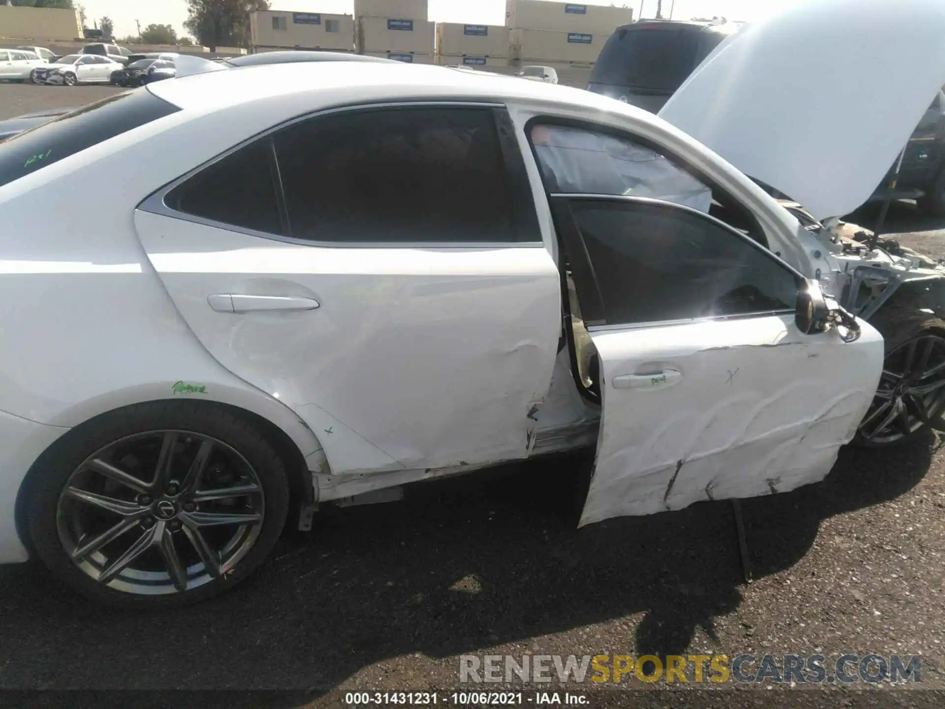 12 Photograph of a damaged car JTHBA1D27K5098293 LEXUS IS 2019