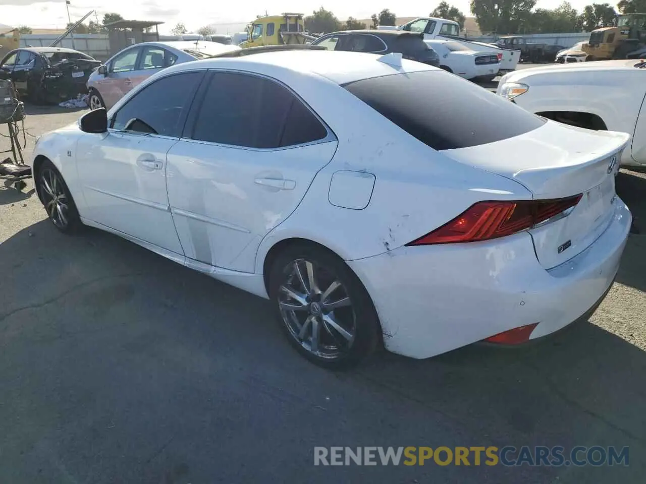 2 Photograph of a damaged car JTHBA1D27K5098830 LEXUS IS 2019
