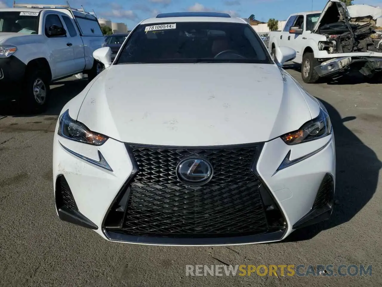 5 Photograph of a damaged car JTHBA1D27K5098830 LEXUS IS 2019