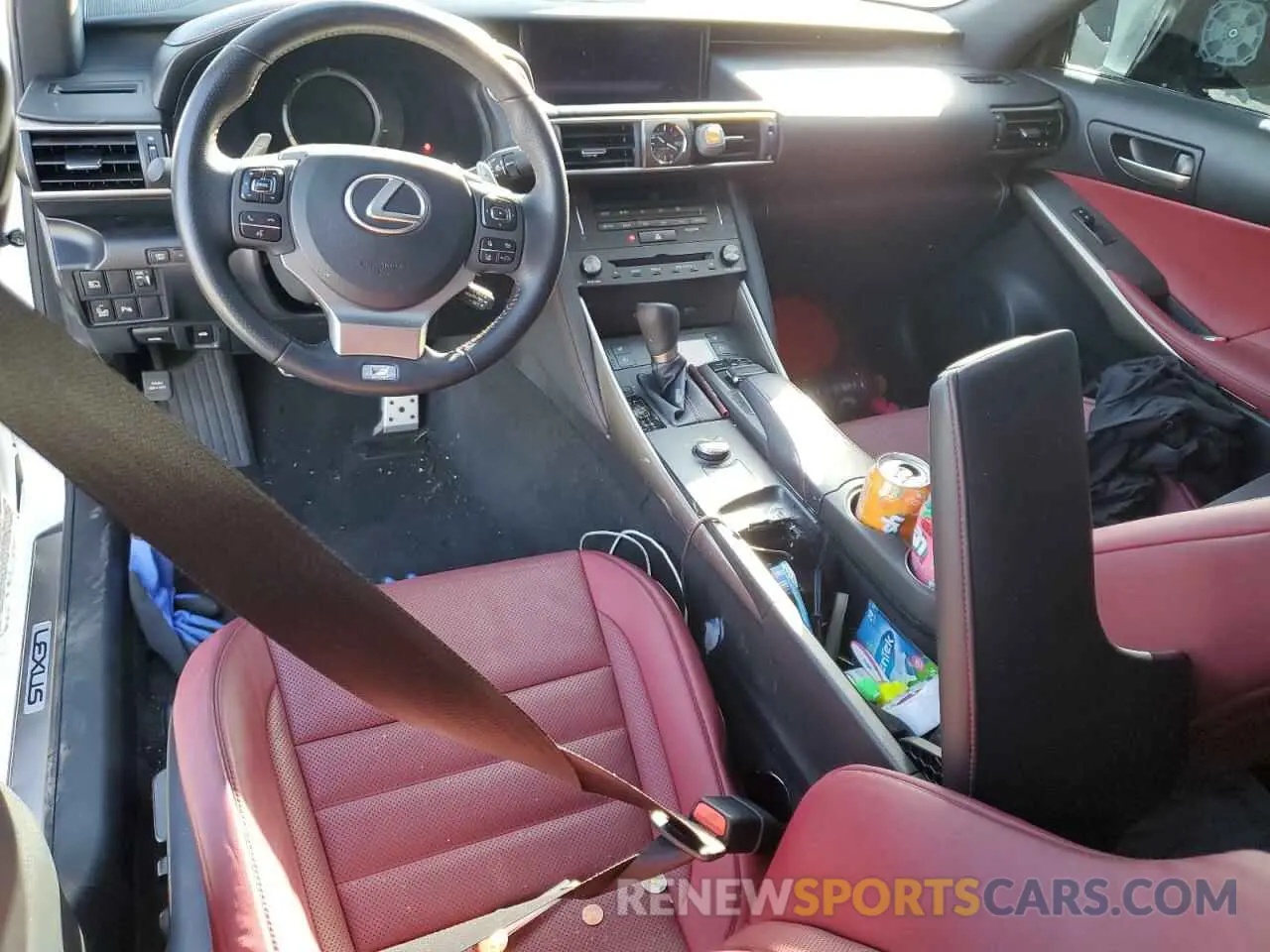 8 Photograph of a damaged car JTHBA1D27K5098830 LEXUS IS 2019