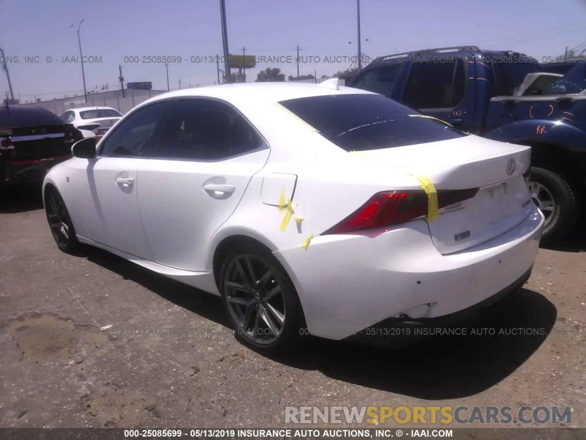 3 Photograph of a damaged car JTHBA1D28K5085584 LEXUS IS 2019