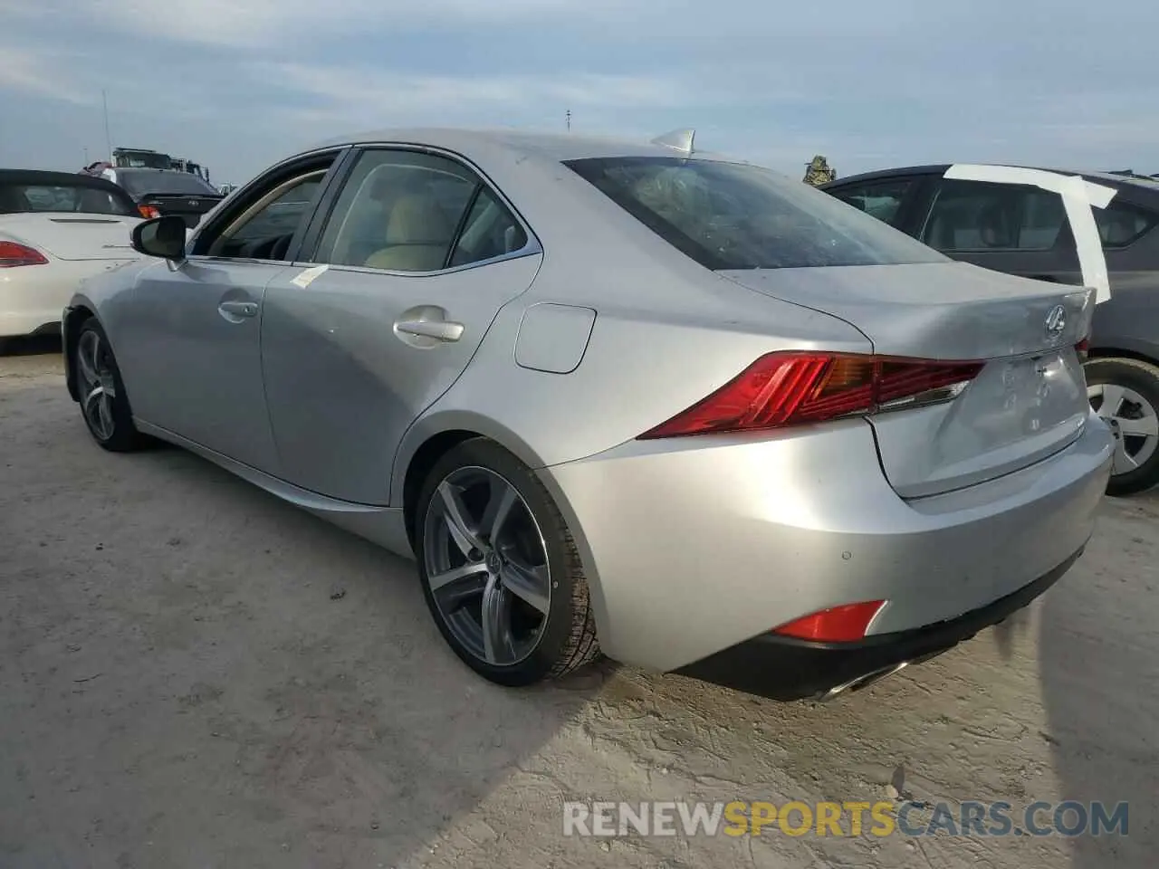 2 Photograph of a damaged car JTHBA1D28K5088310 LEXUS IS 2019