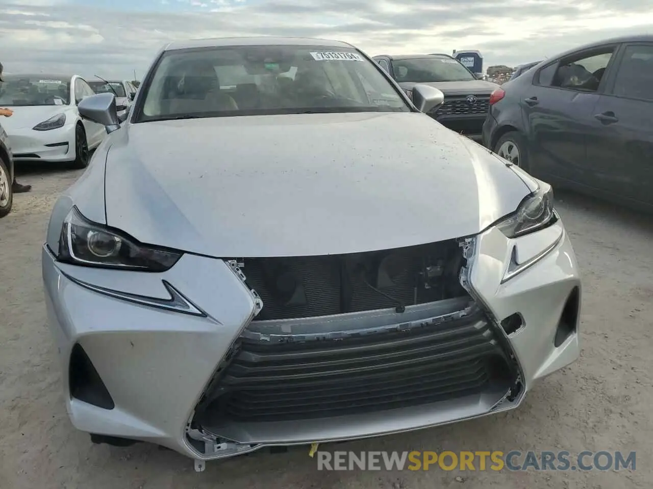 5 Photograph of a damaged car JTHBA1D28K5088310 LEXUS IS 2019