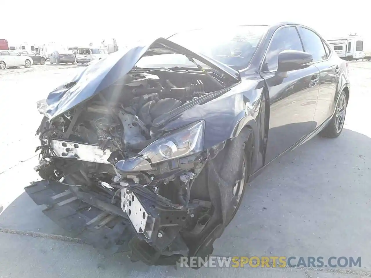 2 Photograph of a damaged car JTHBA1D28K5089103 LEXUS IS 2019