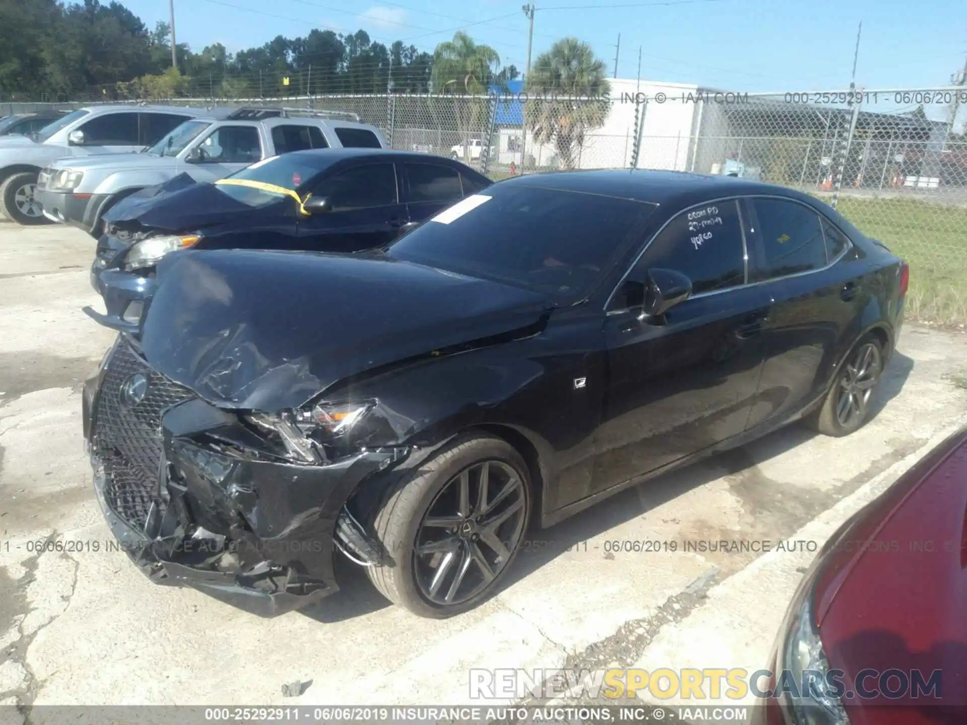 2 Photograph of a damaged car JTHBA1D28K5090686 LEXUS IS 2019