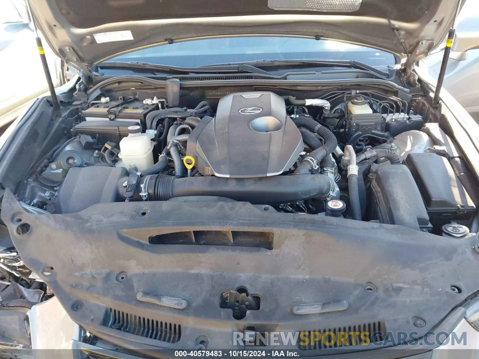 10 Photograph of a damaged car JTHBA1D28K5090901 LEXUS IS 2019
