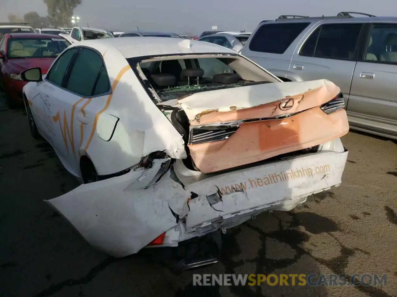 3 Photograph of a damaged car JTHBA1D28K5091997 LEXUS IS 2019