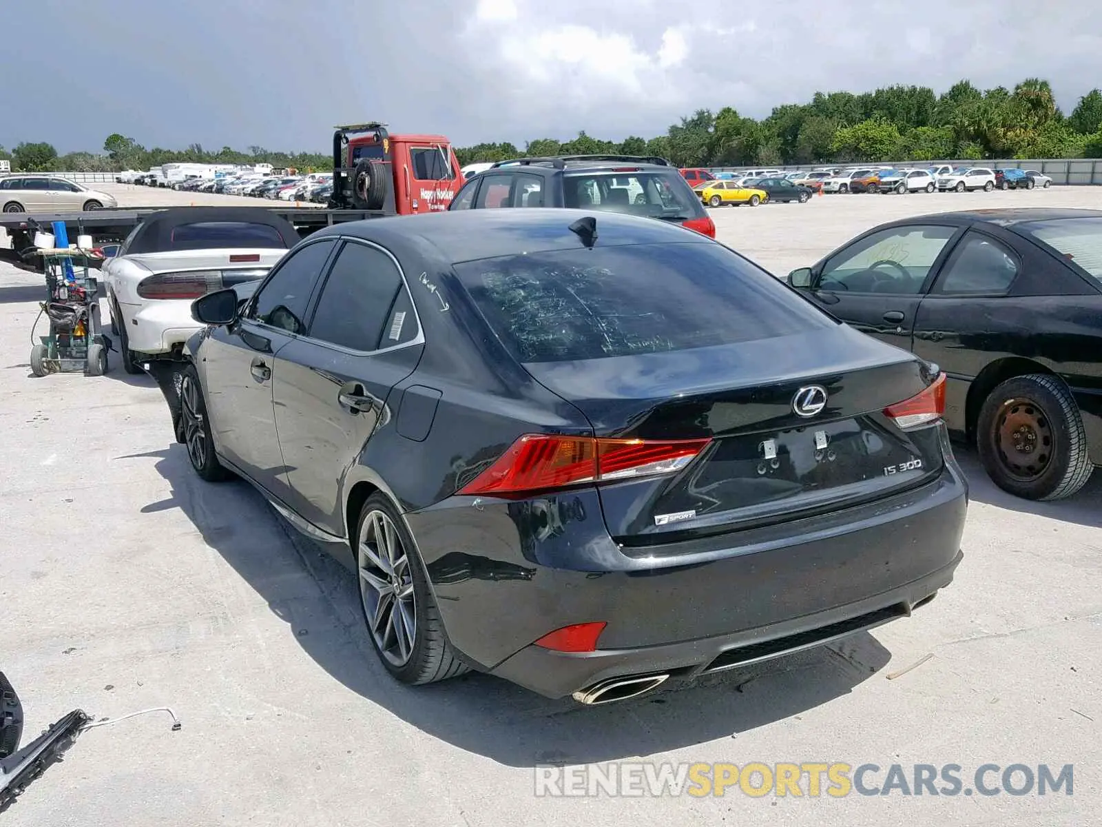 3 Photograph of a damaged car JTHBA1D28K5092227 LEXUS IS 2019