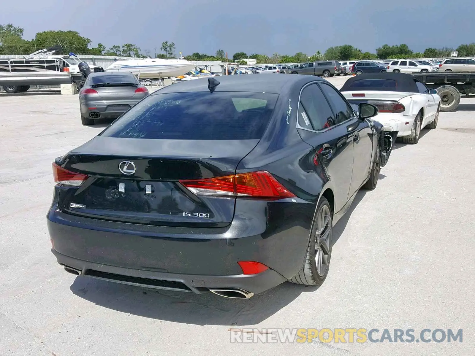4 Photograph of a damaged car JTHBA1D28K5092227 LEXUS IS 2019
