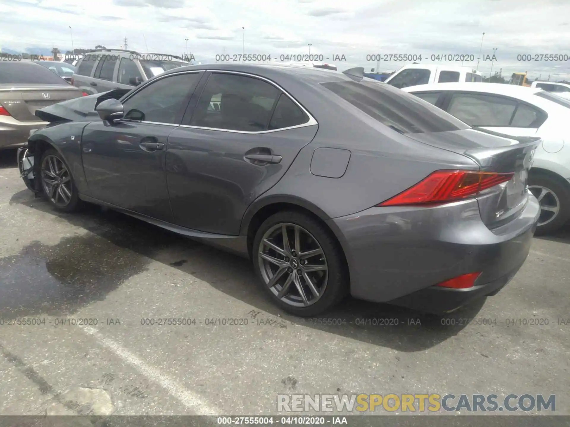 3 Photograph of a damaged car JTHBA1D28K5092650 LEXUS IS 2019