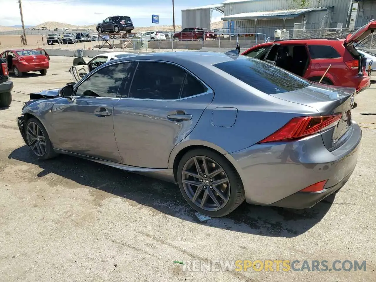 2 Photograph of a damaged car JTHBA1D28K5096956 LEXUS IS 2019