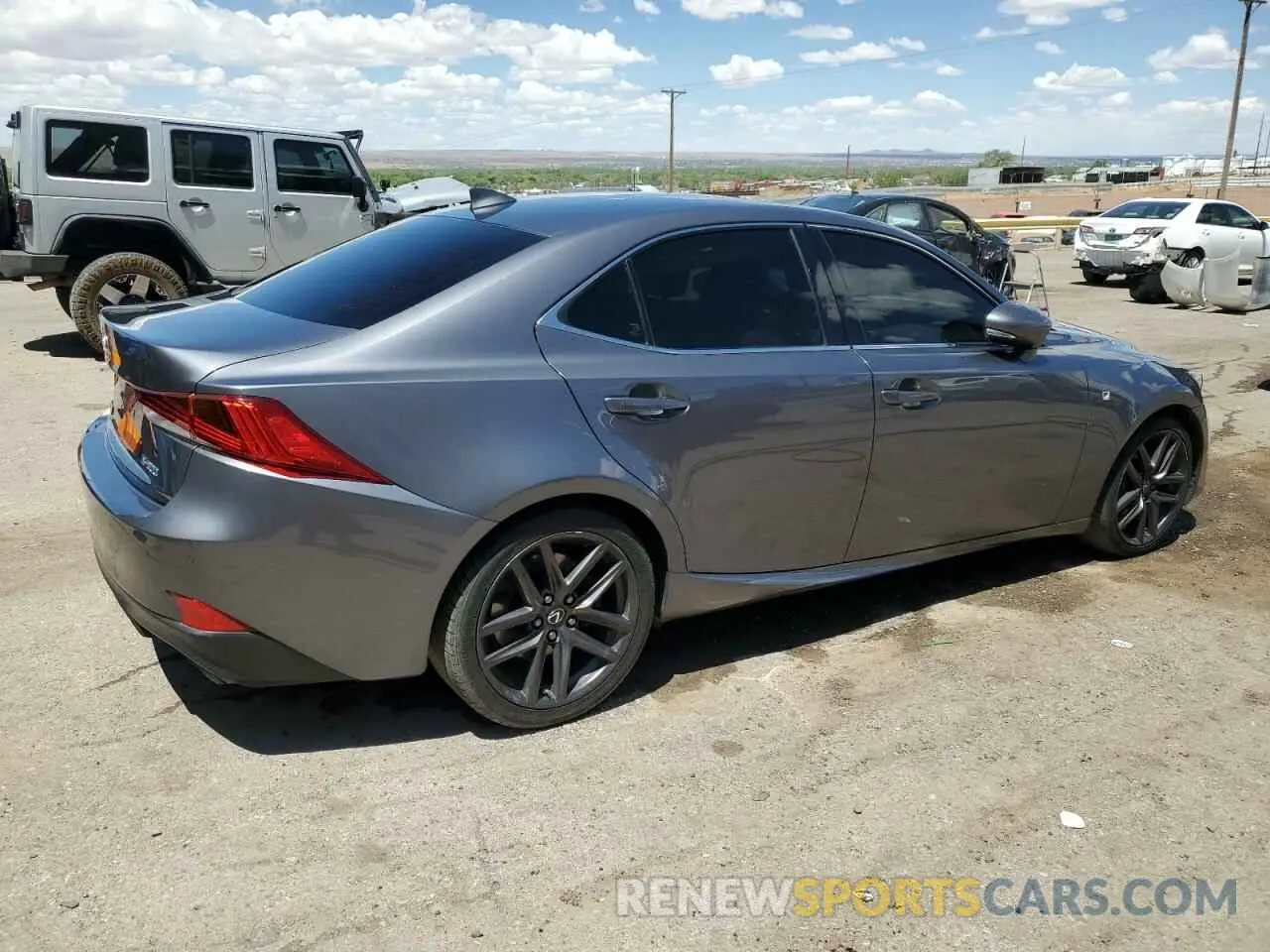 3 Photograph of a damaged car JTHBA1D28K5096956 LEXUS IS 2019