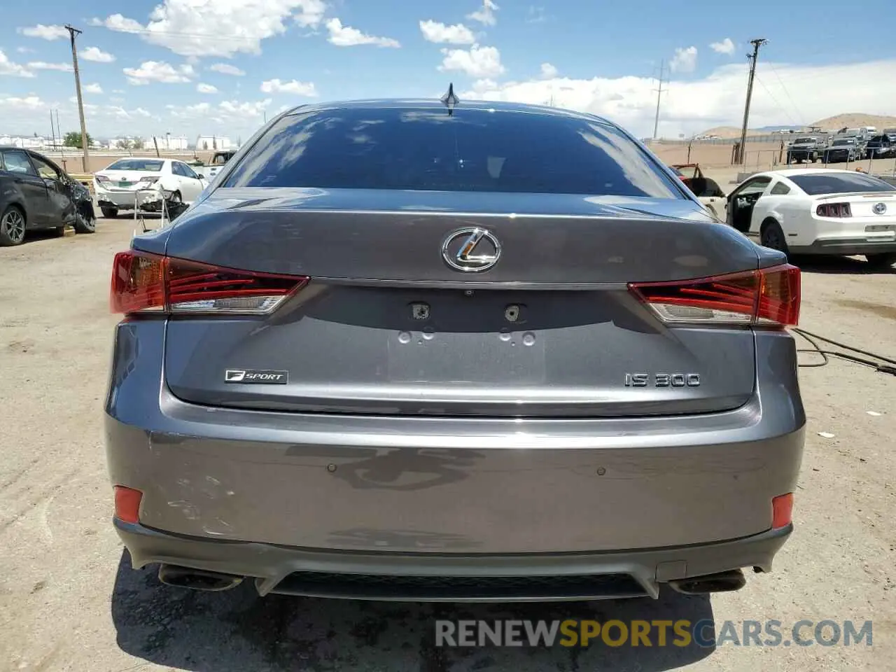 6 Photograph of a damaged car JTHBA1D28K5096956 LEXUS IS 2019