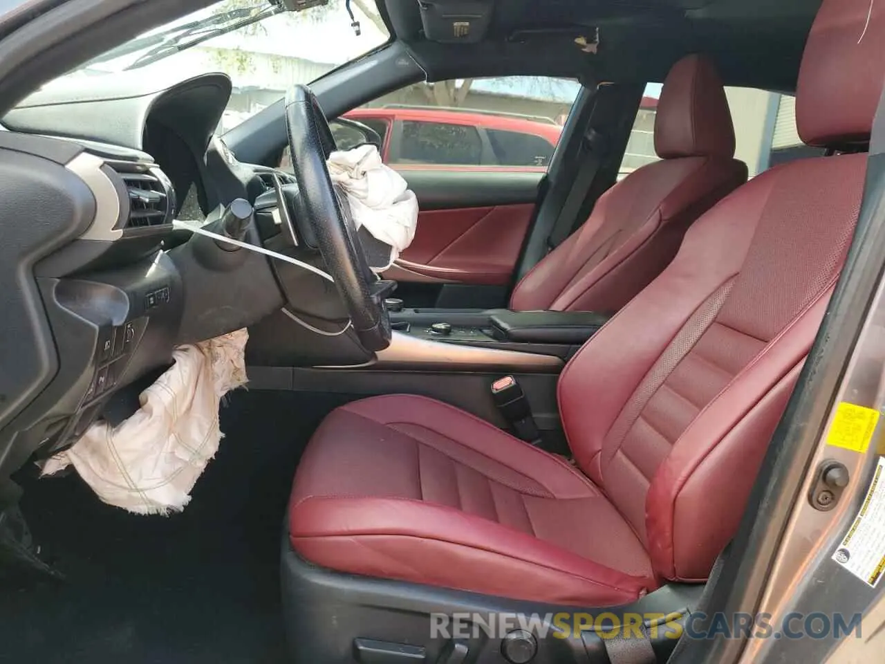 7 Photograph of a damaged car JTHBA1D28K5096956 LEXUS IS 2019