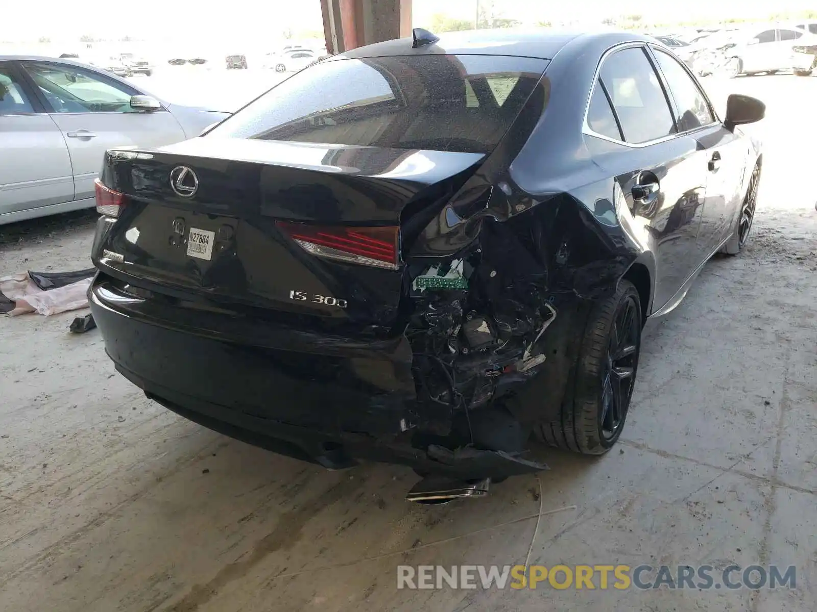 4 Photograph of a damaged car JTHBA1D28K5097170 LEXUS IS 2019