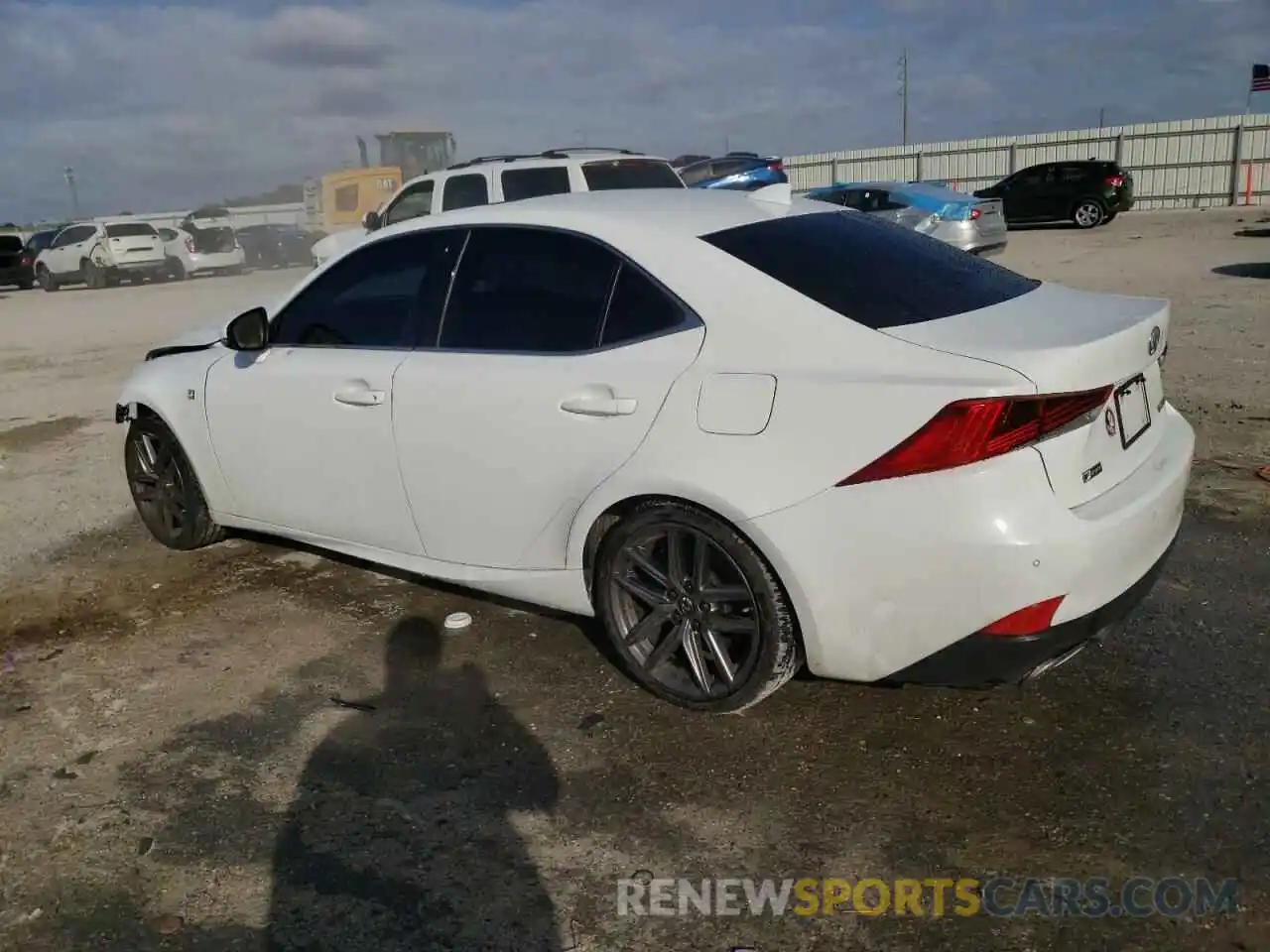 2 Photograph of a damaged car JTHBA1D28K5098934 LEXUS IS 2019