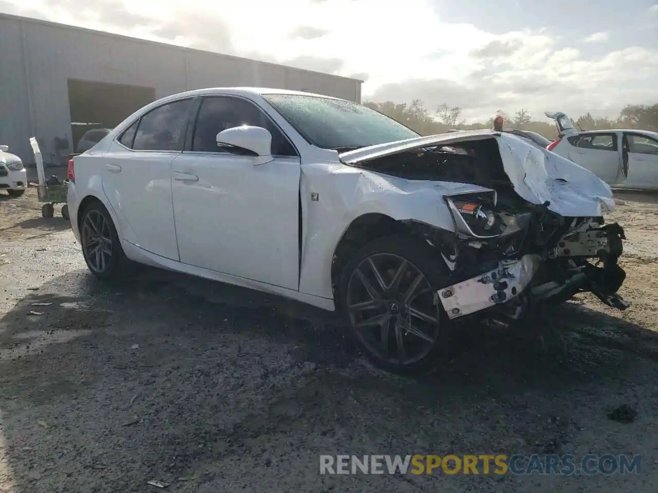 4 Photograph of a damaged car JTHBA1D28K5098934 LEXUS IS 2019