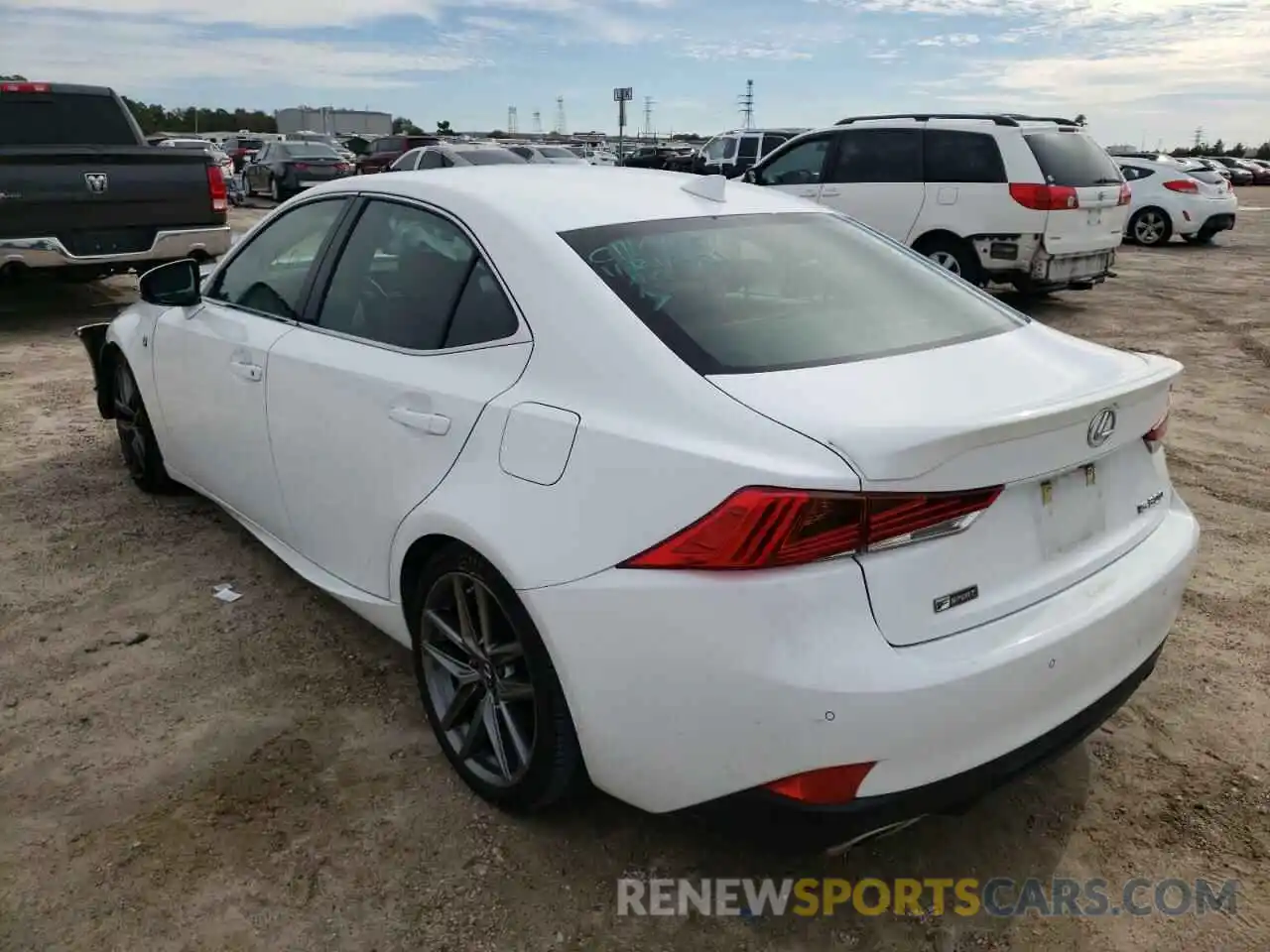 3 Photograph of a damaged car JTHBA1D28K5099369 LEXUS IS 2019