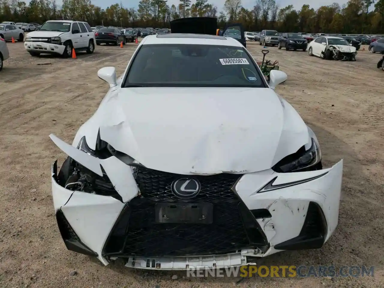 9 Photograph of a damaged car JTHBA1D28K5099369 LEXUS IS 2019