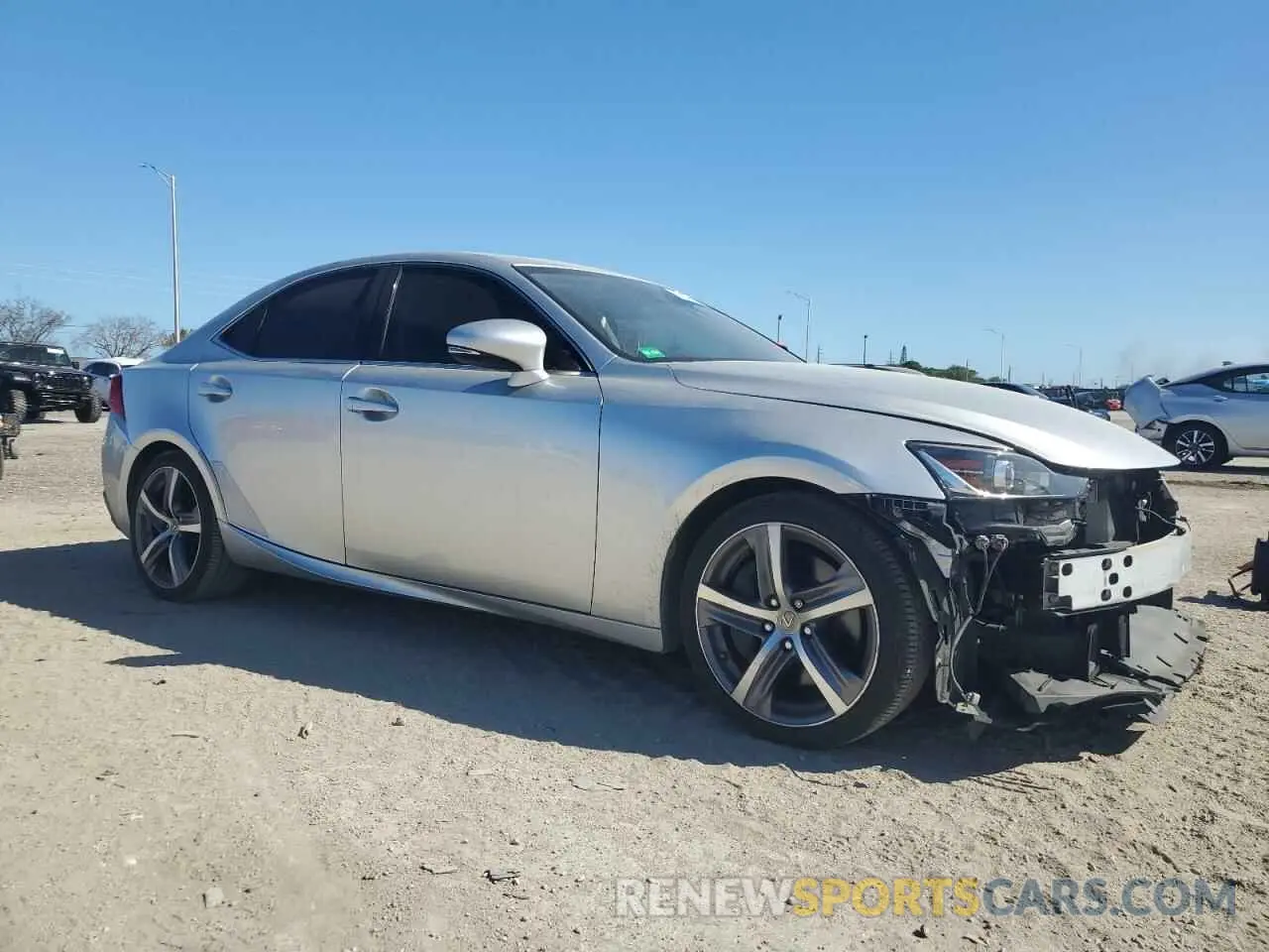 4 Photograph of a damaged car JTHBA1D29K5085433 LEXUS IS 2019